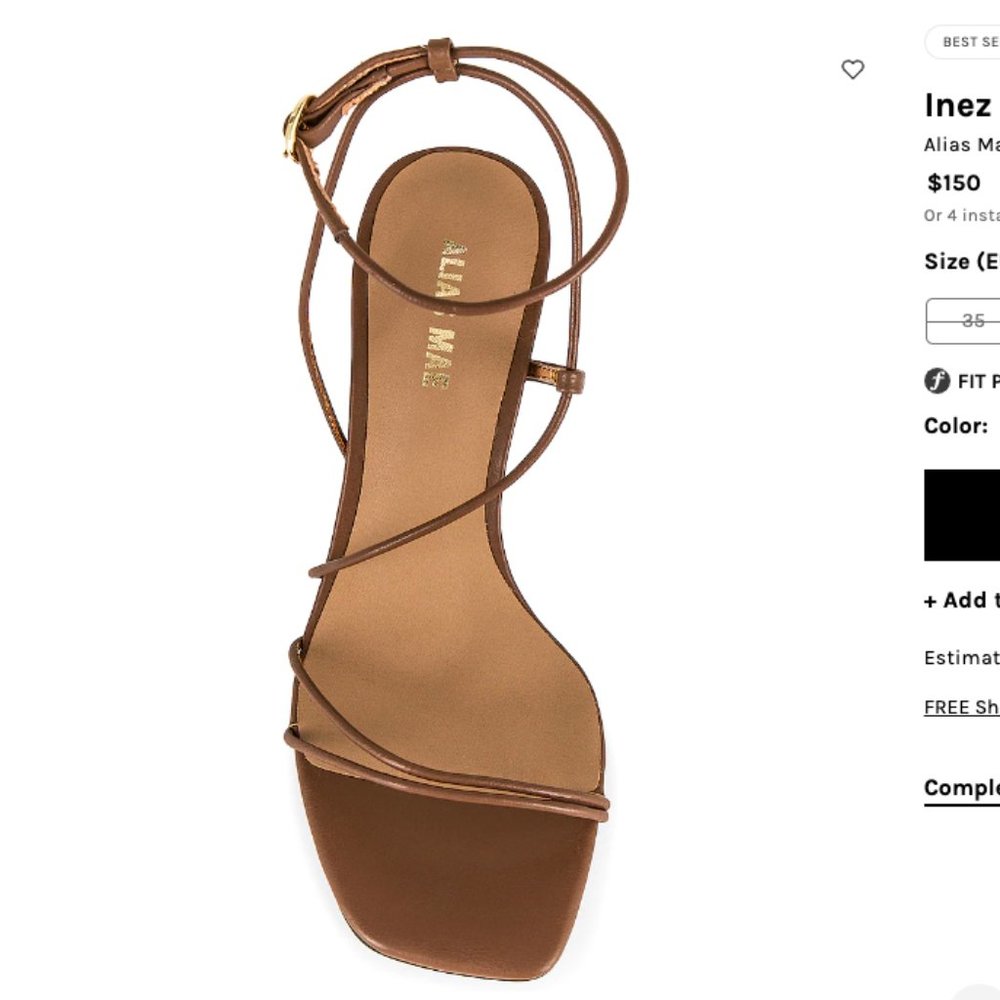 Revolve BEST SELLER Alias Mae Heels